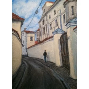 AUGUSTIJONU STREET by Marina Tregubova
