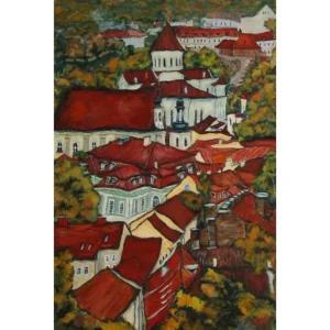 AUTUMN IN VILNIUS by Marina Tregubova