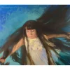BLUE EYED FLYING GIRL by Tatiana Kuzmina-Chugunova