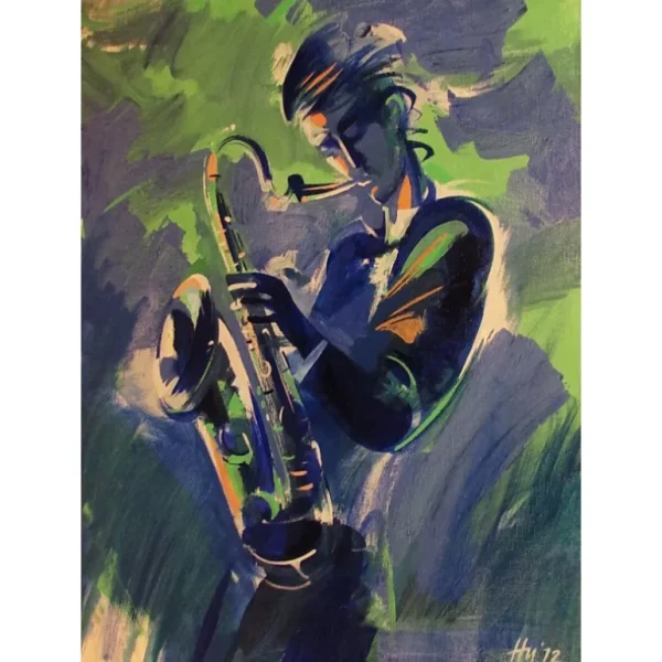 BLUES (2) by Ivan Nesvetailo