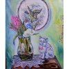 CAT & VASE by Irina Garshina