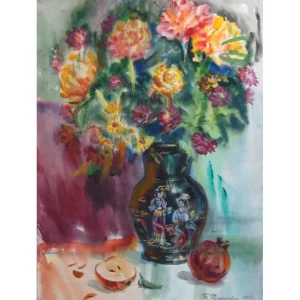CHRYSANTHEMUMS by Tatiana Rymorenko