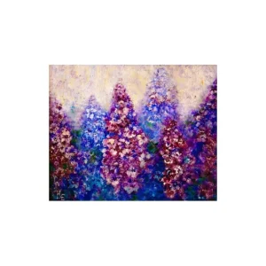DELPHINIUM by Helen Krasnoshchokova