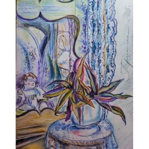 FLOWER FROM THE ENTRANCE by Irina Garshina