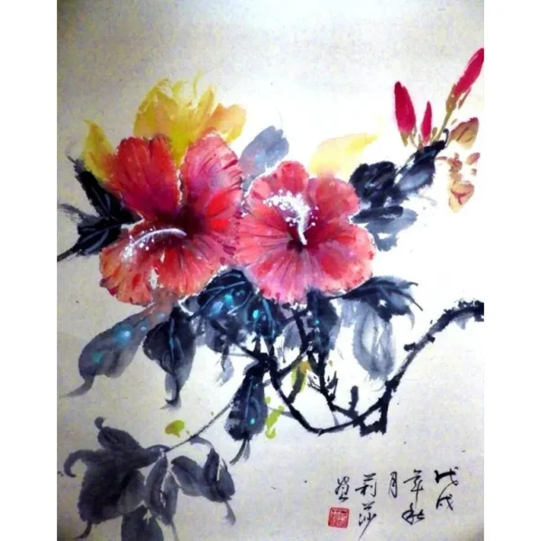 HIBISCUS by Lisa Zaretskaya