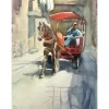 Horse-Driver from Acco by Tatiana Ilitzky