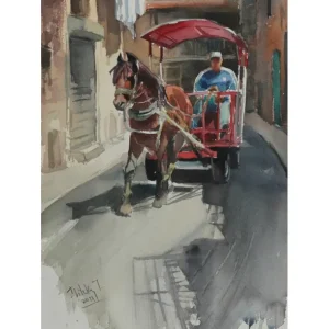 Horse-Driver from Acco II by Tatiana Ilitzky