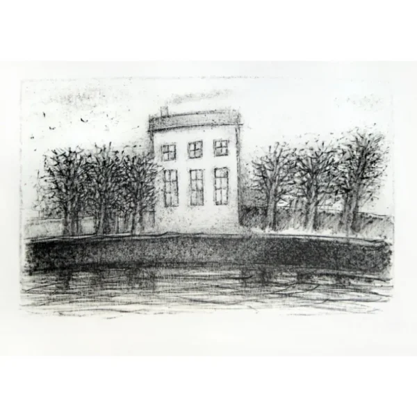 HOUSE BY THE RIVER by Alexander Dedushev