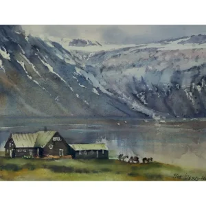 Iceland glaciers. Sold