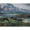 Icelandic Horses by Piter Ilitzky