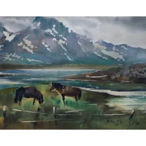 Icelandic Horses by Piter Ilitzky