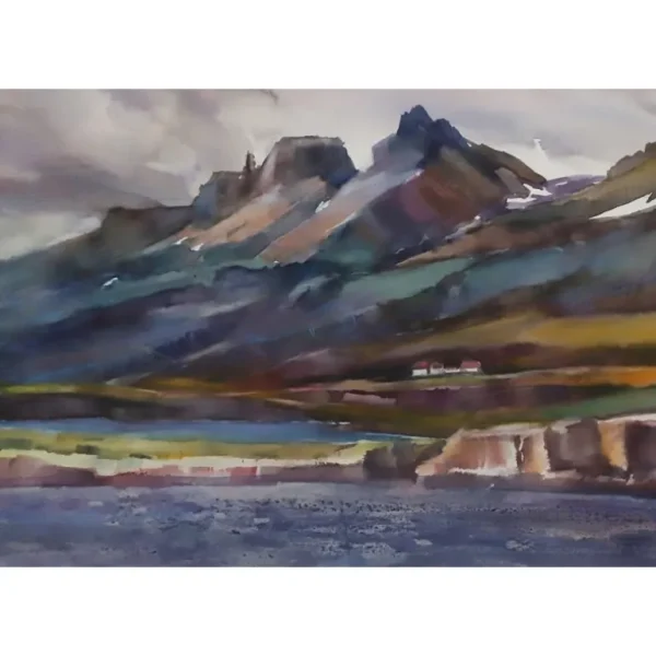 ICELANDIC LANDSCAPE by Piter Ilitzky