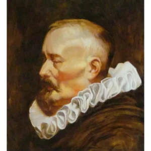 In The Style Of Rubens "A Portrait Of a Nobleman" by Polina Samojlova