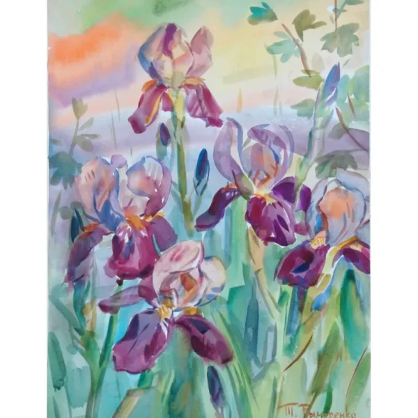 IRISES by Tatiana Rymorenko