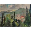 Jerusalem,Monastery in the Jerusalem mountains38x26