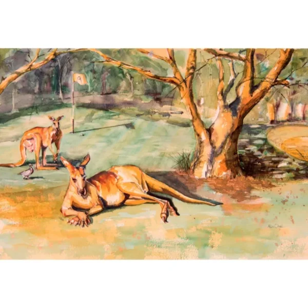 Kangaroo's on the Green by ALIX O'NEIL