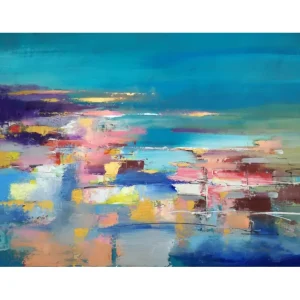 LANDSCAPE IN BLUE by Lorand Sipos