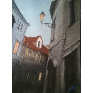 LITERATU STREET OR THE FIRST LIGHTS by Marina Tregubova