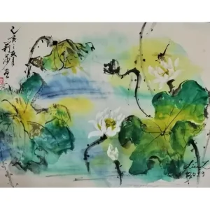 LOTUSES by Lisa Zaretskaya