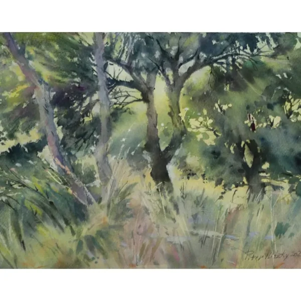 Morning in the Forest by Piter Ilitzky