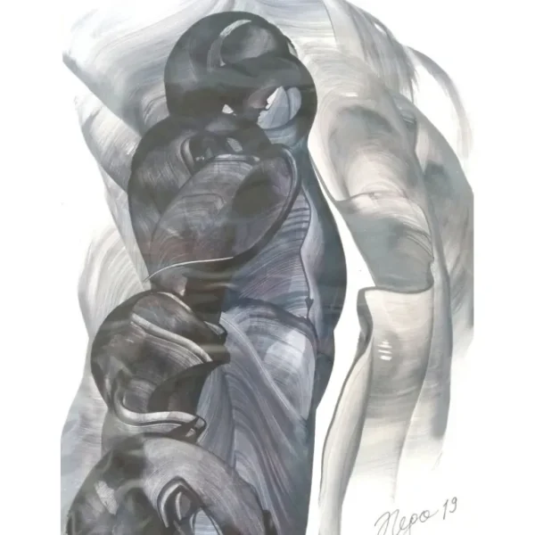 MOVEMENT TO SHAPE II by Tatiana Nega