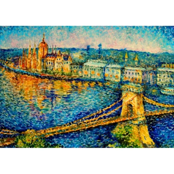 NIGHT BUDAPEST by Helen Krasnoshchokova