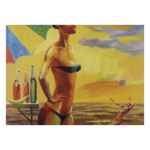 ON THE BEACH by Ivan Nesvetailo