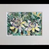 PASSION FLOWERS WHITE ONES by Onute Juskiene