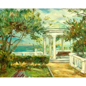 PAVILION BY THE SEA by Tatiana Rymorenko