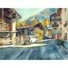 Piedmont Village by Tatiana Ilitzky