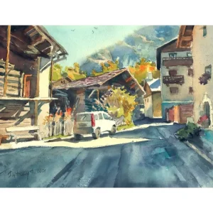 Piedmont Village by Tatiana Ilitzky
