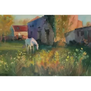PINK HORSE by Tatiana Ilitzky