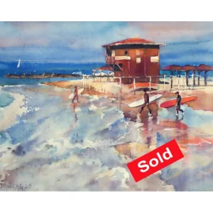 SOLD.MORNING BEACH by Piter Ilitzky