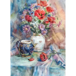 SUMMER FLOWERS (I) by Tatiana Rymorenko