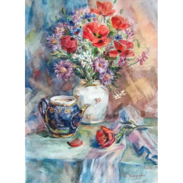 SUMMER FLOWERS (I) by Tatiana Rymorenko
