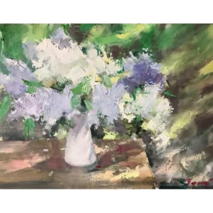 SUN GLARE ANA A BOUQUET OF LILAC by Ilya Danshin