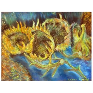 SUNFLOWERS by Larisa Jociene