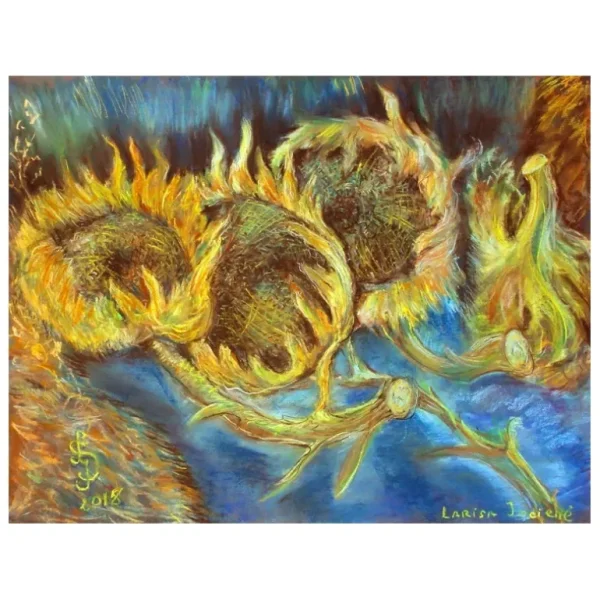 SUNFLOWERS by Larisa Jociene