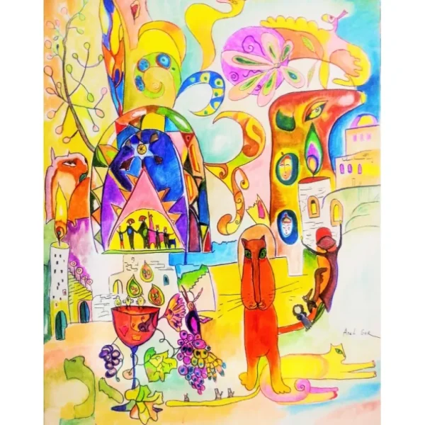THE CELEBRATION OF LIFE by Anel Gur