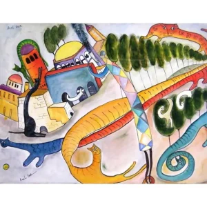 THE QUEEN OF CATS IN JERUSALEM by Anel Gur