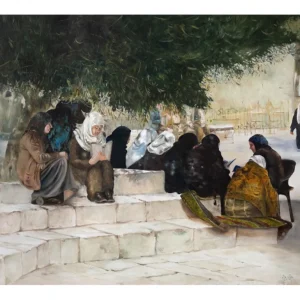 Under the Olive Tree by Onute Juskiene
