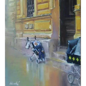 WAITING FOR MUM by Laszlo Nemeth